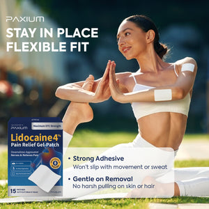 Lidocaine Pain Relief Patch Starter Pack (10 Count)