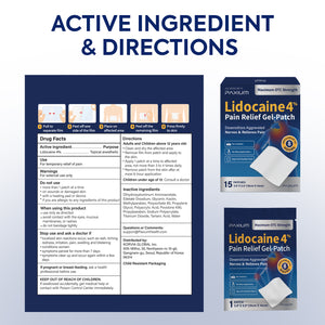Lidocaine Pain Relief Patch Starter Pack (10 Count)