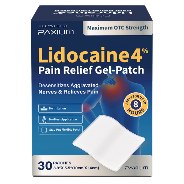Lidocaine Pain Relief Patch Best Value (30 Count)